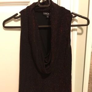 Sparkly Red Dress Top